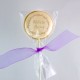 Wedding Cookies with Edible Impression