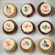Cupcakes avec images «amour»
