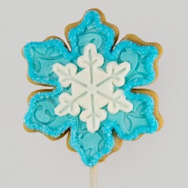 Biscuit de Noël : le grand flocon 