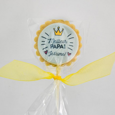 Le biscuit personnalisé de la Fête des Pères