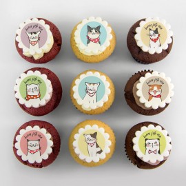 Cupcakes «chats» pour anniversaire 