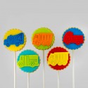 Biscuits éconos pour thématique «camions» - Format moyen