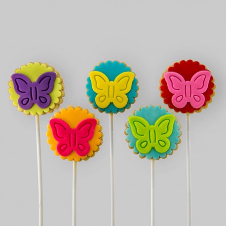 Biscuits éconos pour thématique « papillons»