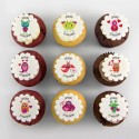 Cupcakes à motifs de la St-Valentin : les monstres d'amour