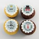 Cupcakes Fête des Pères «Meilleur Papa»