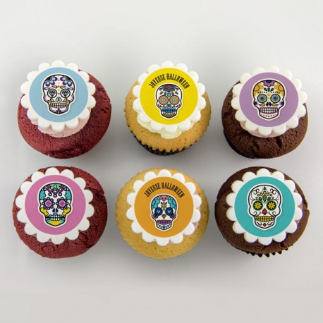 Les cupcakes «dia de los muertos» 