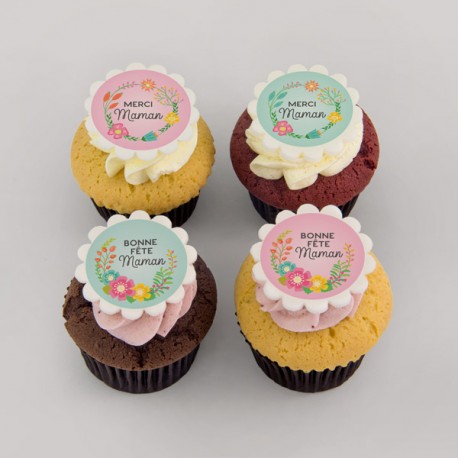 Cupcakes «floraux» pour la fête des mères
