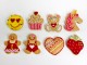 Valentine cookie decorating kit