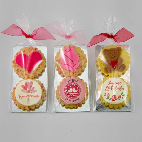 Le duo de sablés de la St-Valentin