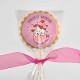 Valentine greeting cookies with edible printing