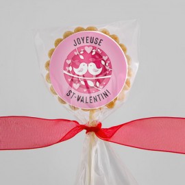 Biscuits voeux avec impression comestible 