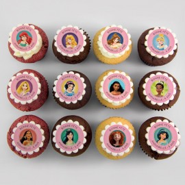 Cupcakes «Princesses de Disney»