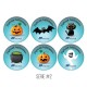Biscuits corporatif d'Halloween en sachet