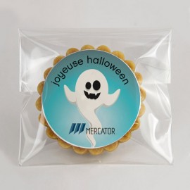 Biscuits corporatifs d'Halloween en sachet
