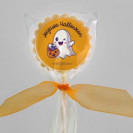 Halloween cookies with edible message