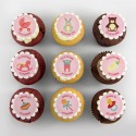 “Baby” cupcakes for birth, baby shower or birthday party