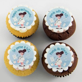 Cupcakes « prompt rétablissement» pour une convalescence 