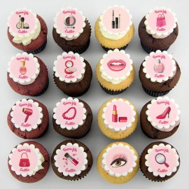 Cupcakes «fashionista» pour anniversaire