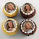 Cupcakes personnalisés pour anniversaire, naissance, shower de bébé ou mariage. 