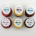 Cupcakes «voitures de course» pour anniversaire