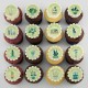 “gardening” cupcakes for birthday party