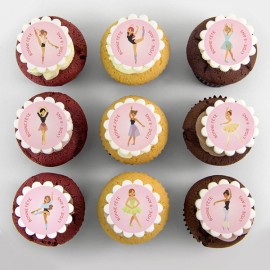 Cupcakes «ballerines» pour anniversaire