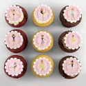 “Ballerina” cupcake for birthday party