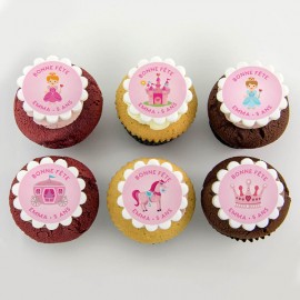 Cupcakes «princesses» pour anniversaire