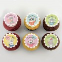 “Cute & festive animals” cupcakes for birthday party