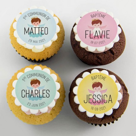 Cupcakes «Première communion» 