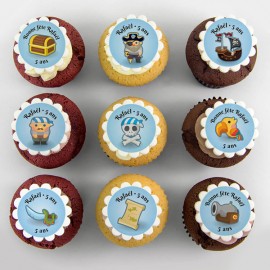 Cupcakes «pirates» pour anniversaire 