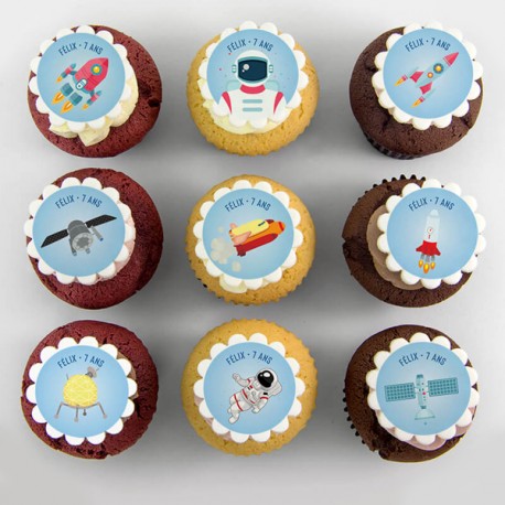 “Space cupcakes”