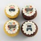 Happy Father's Day gaming cupcakes