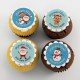 Cupcakes corporatifs de Noël pur beurre