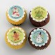 Cupcakes corporatifs de Noël pur beurre
