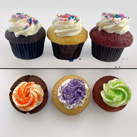 Our classic pure butter cupcakes