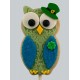 Biscuit hibou de la St-Patrick - petit trèfle
